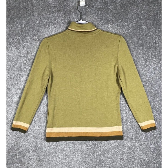 Ruiqun‎ Wool Long Sleeve Pullover Turtleneck Knit Top Womens Size Medium - Picture 2 of 13